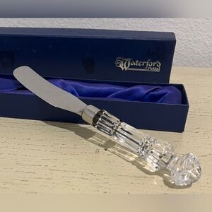 Waterford Crystal Lismore Butter Knife Vintage New